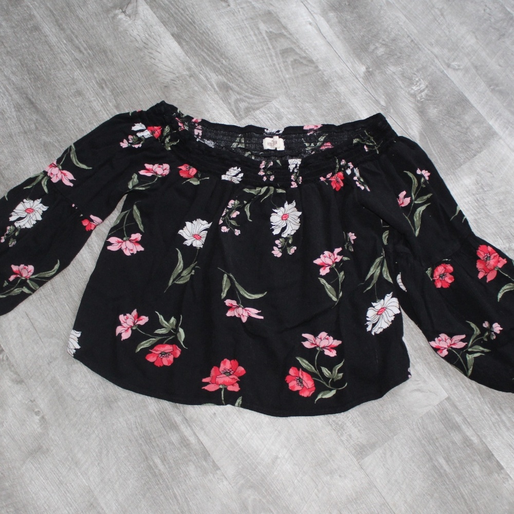 Floral Hollister Blouse